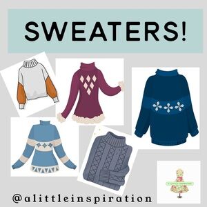 It’s sweater weather……. Always!